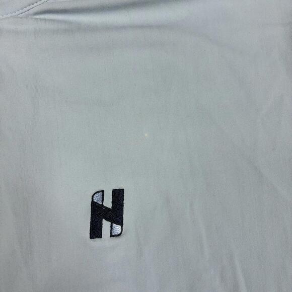 Greyson Fleece Golf Pullover Men’s Medium Blue 1/4 Zip Mock Neck Performance - Picture 3 of 8